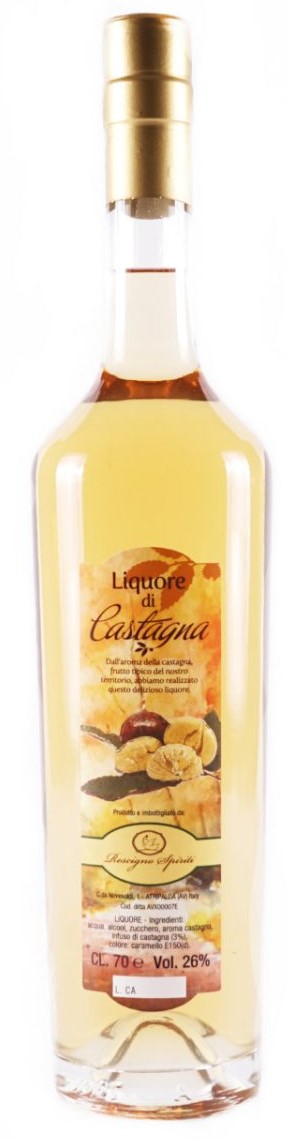 LIQUORE DI CASTAGNA - 100CL - RESCIGNO SPIRITI