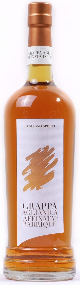 GRAPPA AGLIANICA BARRIQUE - 70CL - RESCIGNO SPIRITI