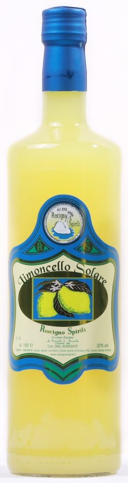 LIQUORE LIMONCELLO - 100CL - RESCIGNO SPIRITI