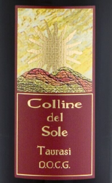 VINO ROSSO TAURASI DOCG - 75CL - COLLINE DEL SOLE