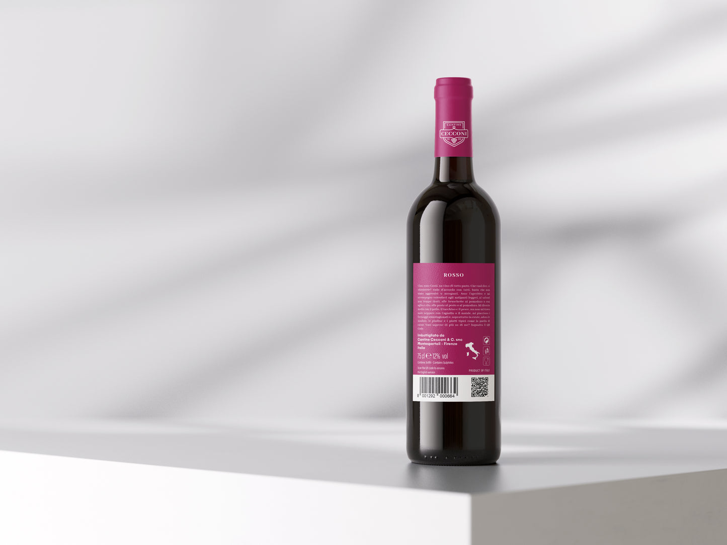VINO ROSSO COSTA' COLDIBACCO VDT - 75CL - CANTINE CECCONI