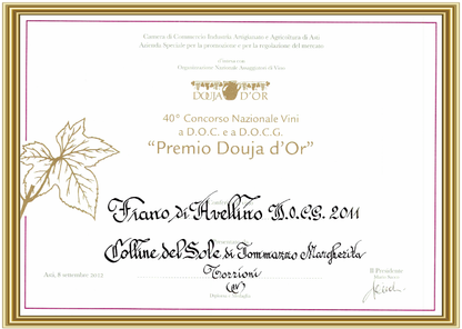 VINO BIANCO FIANO DI AVELLINO DOCG - 75CL - COLLINE DEL SOLE