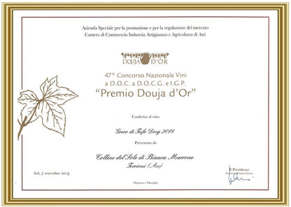 VINO BIANCO GRECO DI TUFO DOCG - 75CL - COLLINE DEL SOLE