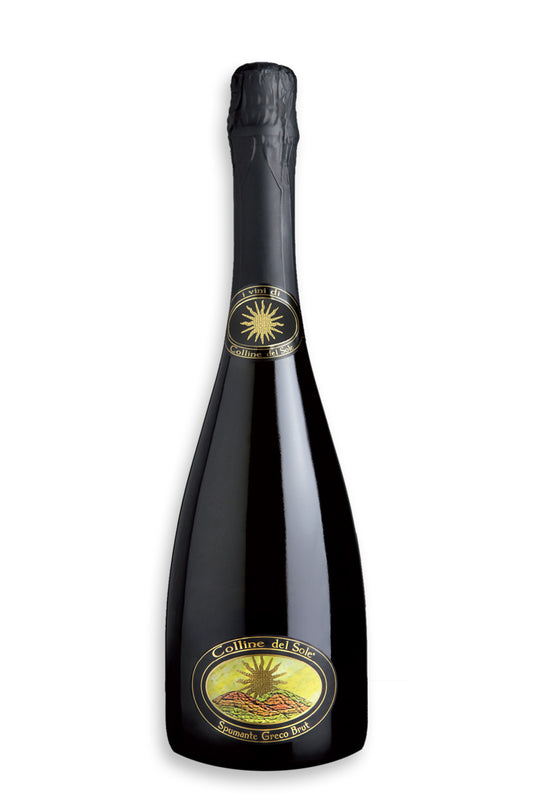 VINO SPUMANTE GRECO BRUT - 75CL - COLLINE DEL SOLE