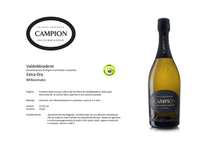 Falanghina Extra Dry Sparkling Wine