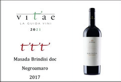 MASADA - NEGROAMARO BRINDISI DOC - 75CL - TENUTE LU SPADA