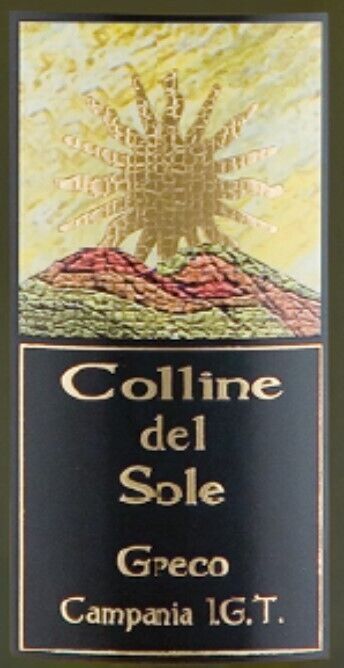 VINO BIANCO GRECO CAMPANIA IGT - 75CL - COLLINE DEL SOLE